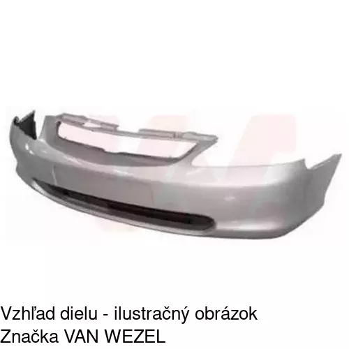 Predný nárazník POLCAR 3825071J