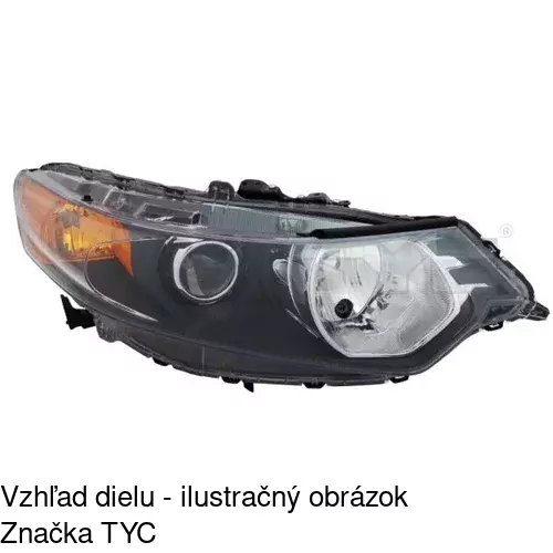 Hlavný reflektor POLCAR 383610-E