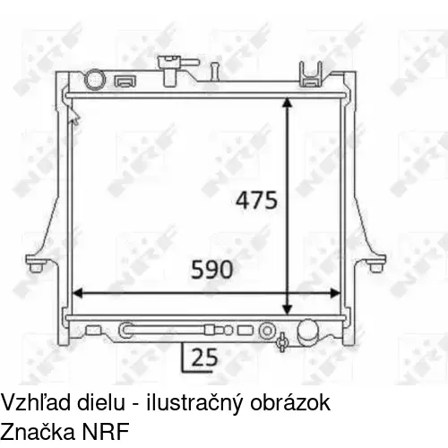 Chladiče vody POLCAR 394008-2