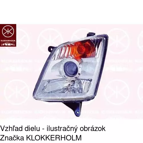 Hlavný reflektor POLCAR 3940091E