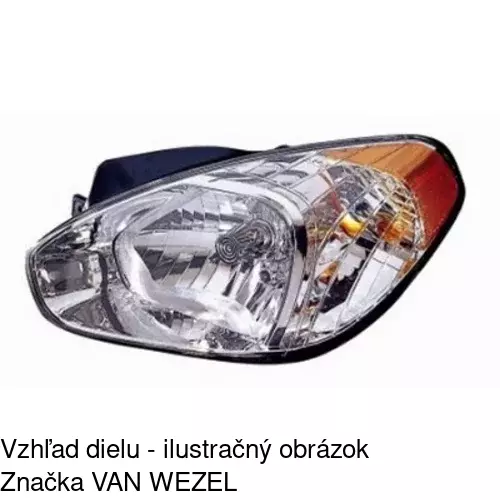 Hlavný reflektor POLCAR 4009091E - obr. 2