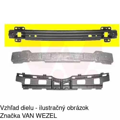 Výstuha nárazníka 401507-3 /POLCAR/ - obr. 1