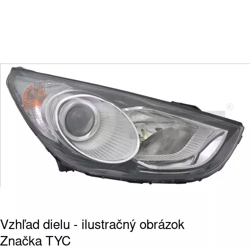 Hlavný reflektor POLCAR 4048090E