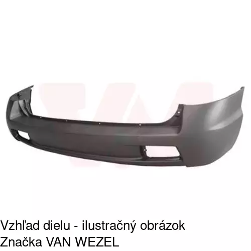 Zadný nárazník POLCAR 405096-1