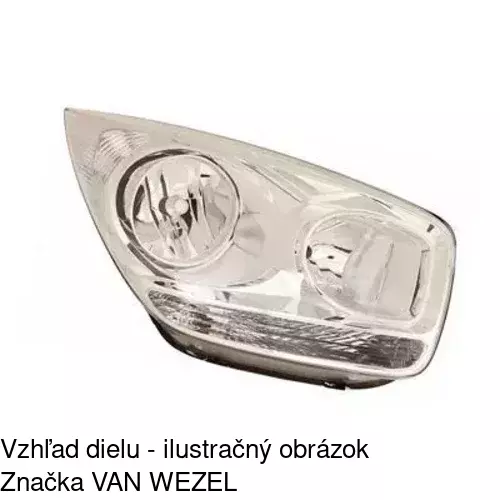 Hlavný reflektor POLCAR 4108100E - obr. 3