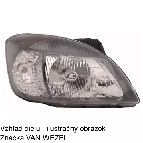 Hlavný reflektor POLCAR 4117102E