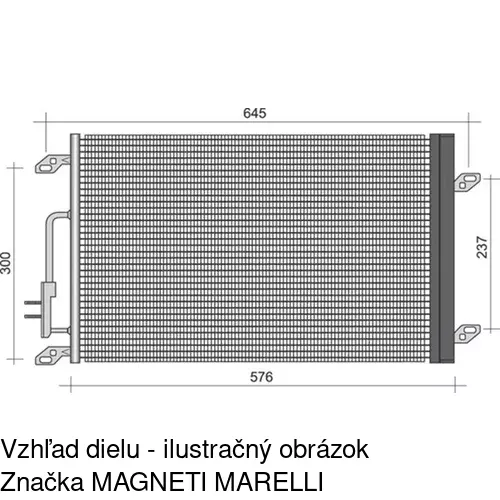 Chladiče klimatizácie POLCAR 4211K8C1S