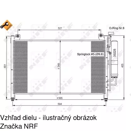 Chladiče klimatizácie POLCAR 4533K8C2S