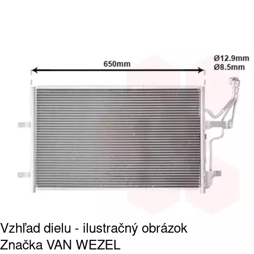 Chladiče klimatizácie POLCAR 4541K8C2 - obr. 2