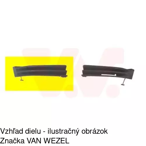 Kryt v nárazníku POLCAR 500227-2