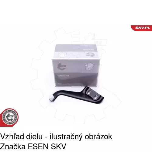 Vozík - kolieska pant posuvných dverí POLCAR 5012Z-73 - obr. 3