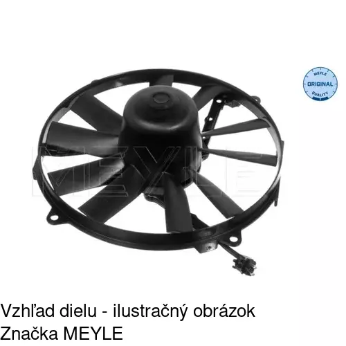 Ventilátory chladičov POLCAR 501423W2 - obr. 1