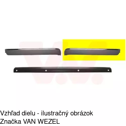 Lišta nárazníka POLCAR 50159611 - obr. 3