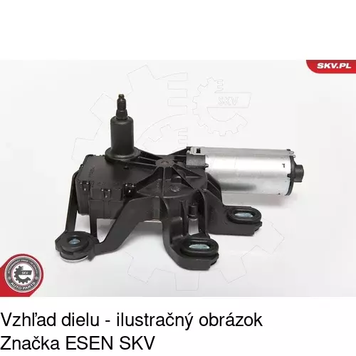 Motorček stieračov POLCAR 5040SWT3 - obr. 5