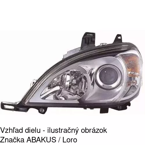 Hlavný reflektor POLCAR 5044091H - obr. 2