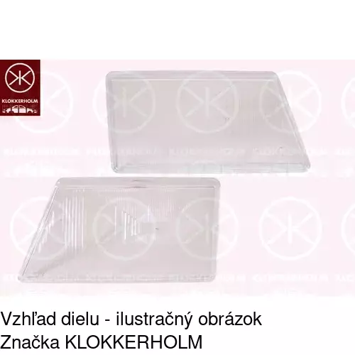 Sklo reflektora POLCAR 5062110E - obr. 1