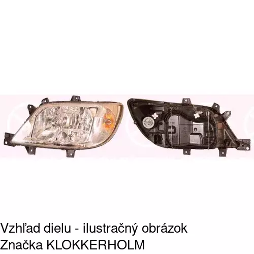 Hlavný reflektor POLCAR 506410-E - obr. 4