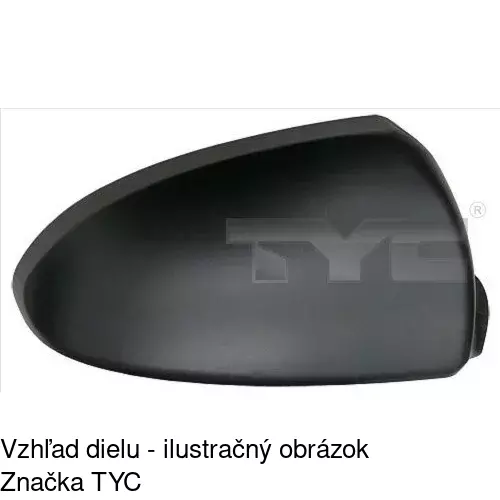 Vonkajšie zrkadlo POLCAR 5098521E - obr. 5