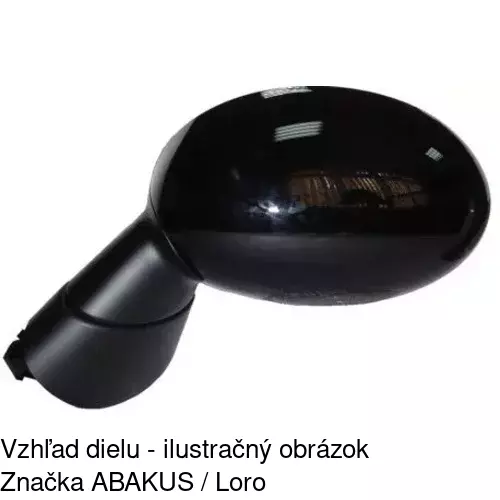 Vonkajšie zrkadlo POLCAR 5101524S - obr. 2