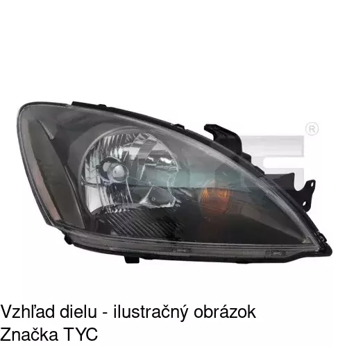 Hlavný reflektor POLCAR 5233100E