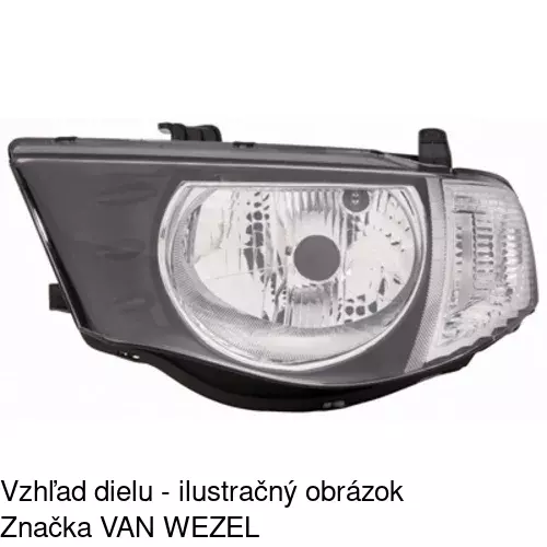 Hlavný reflektor POLCAR 5279094E - obr. 1