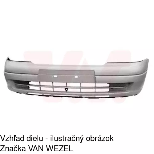 Predný nárazník POLCAR 550807-J - obr. 1