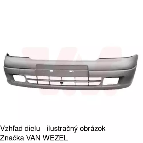 Predný nárazník POLCAR 550807-J - obr. 2