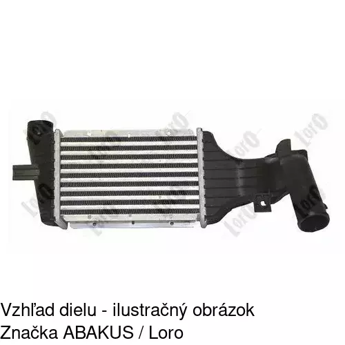 Chladiče vzduchu (Intercoolery) POLCAR 5508J82X - obr. 4