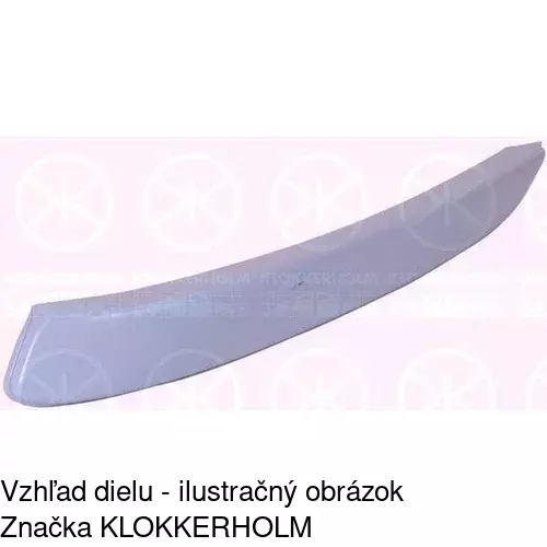 Lišta nárazníka POLCAR 550907-6