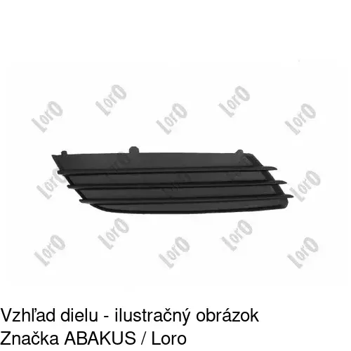 Kryt v nárazníku 550927-2 /POLCAR/ - obr. 1