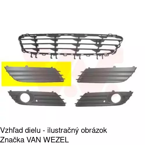 Kryt v nárazníku 550927-2 /POLCAR/ - obr. 2