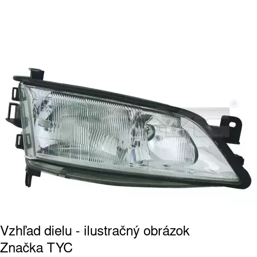 Hlavný reflektor POLCAR 5516092E - obr. 5