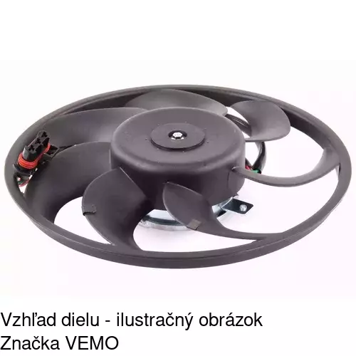 Ventilátor bez krytu / podpery POLCAR 551623U3 - obr. 3