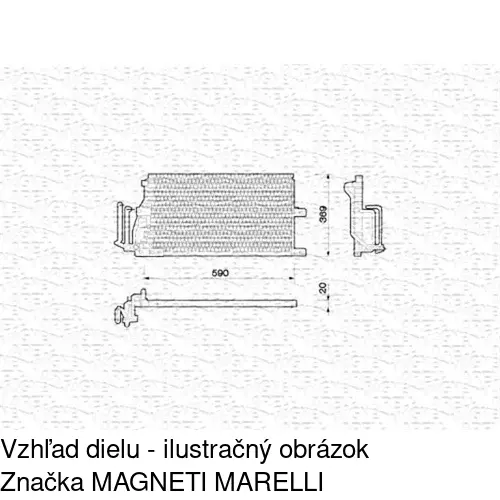 Chladiče klimatizácie POLCAR 5516K8C1