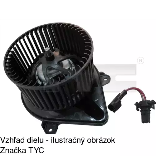 Ventilátory kúrenia POLCAR 5516NU-2