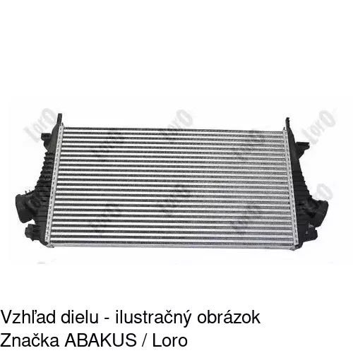 Chladiče vzduchu (Intercoolery) POLCAR 5520J8-1 - obr. 3