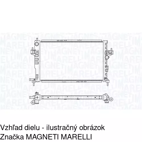 Chladiče vody POLCAR 555608-4 - obr. 1