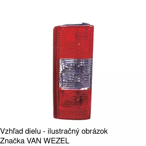 Zadné svetlo POLCAR 5556882E - obr. 3