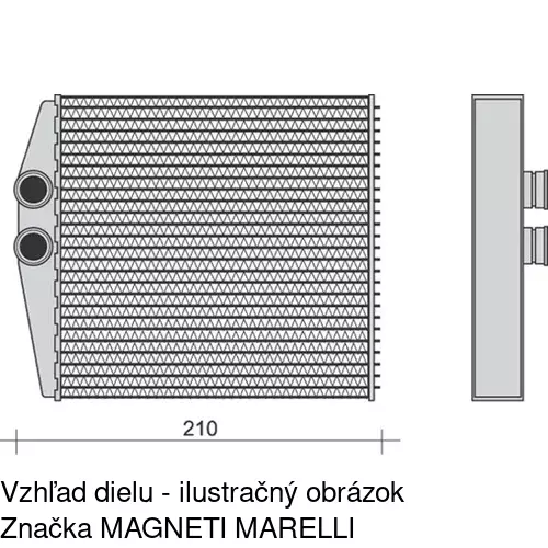 Radiátory POLCAR 5556N8-1 - obr. 2