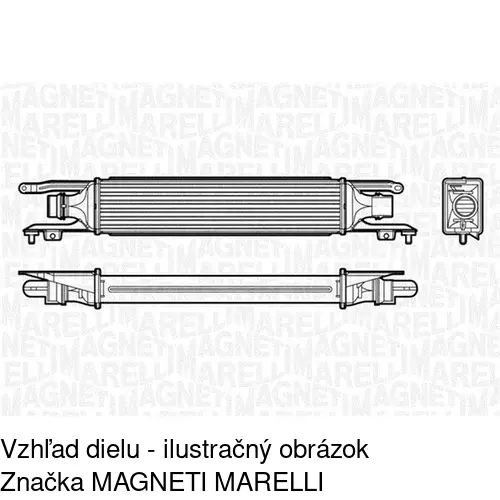 Chladiče vzduchu (Intercoolery) POLCAR 5558J8-1