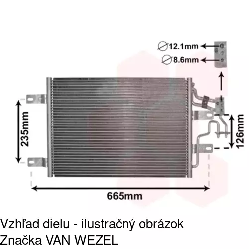 Chladiče klimatizácie POLCAR 5559K8C2 - obr. 2