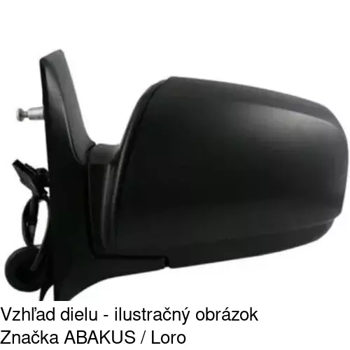 Vonkajšie zrkadlo POLCAR 5563515E - obr. 1