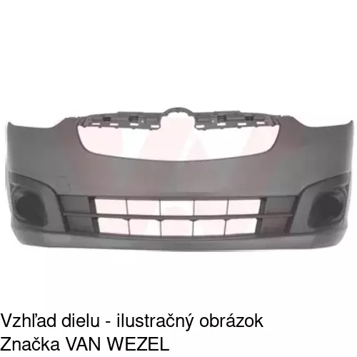 Predný nárazník POLCAR 55U1072J - obr. 1