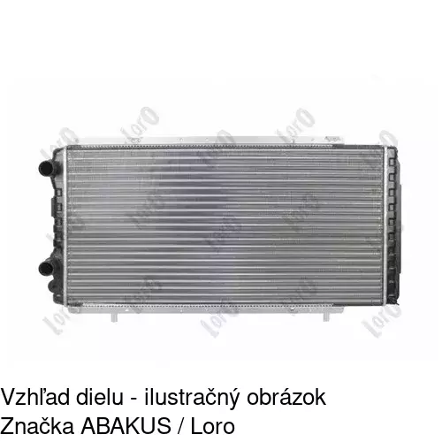 Chladiče vody POLCAR 570208A2 - obr. 3