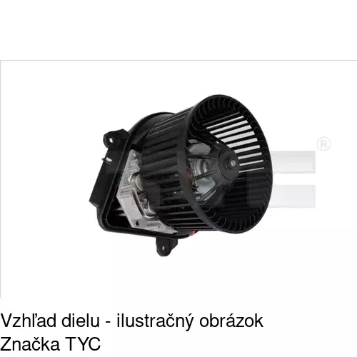 Ventilátory kúrenia POLCAR 5706NU-2