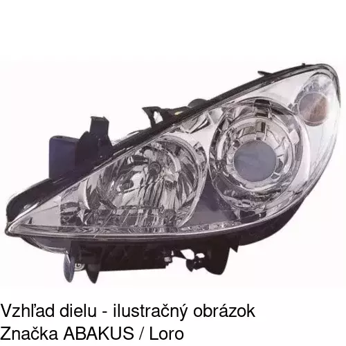 Hlavný reflektor POLCAR 571110-E - obr. 3