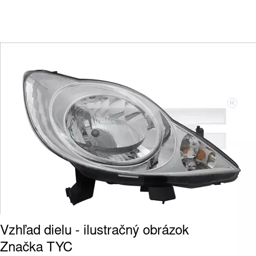 Hlavný reflektor POLCAR 571610-V - obr. 2