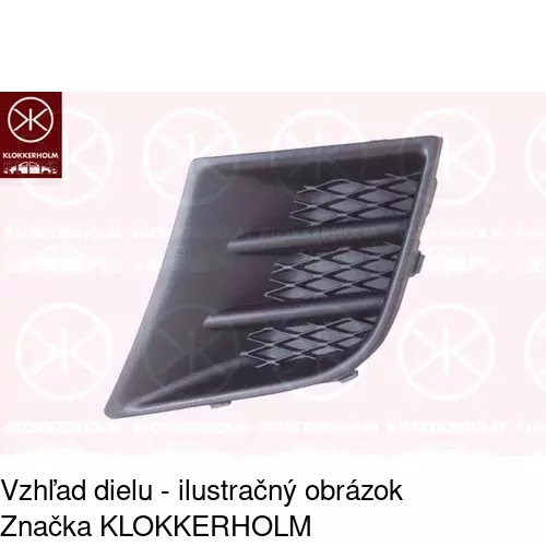 Kryt v nárazníku POLCAR 571627-3