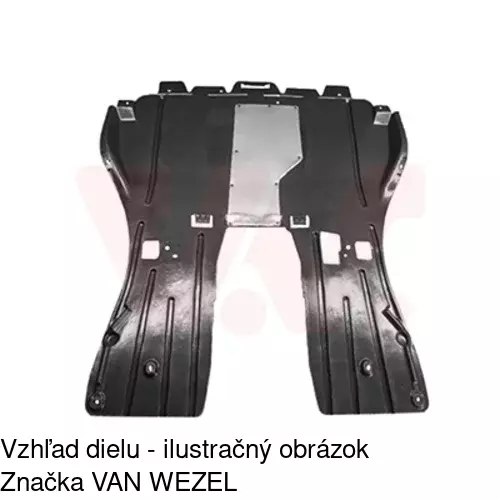 Kryt motora POLCAR 574834-5 - obr. 2