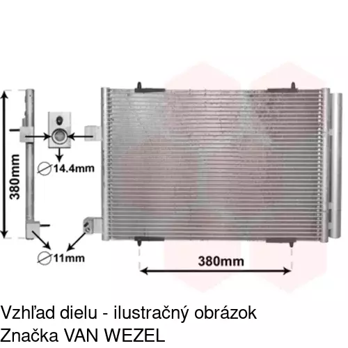 Chladiče klimatizácie POLCAR 5748K8C5S - obr. 5